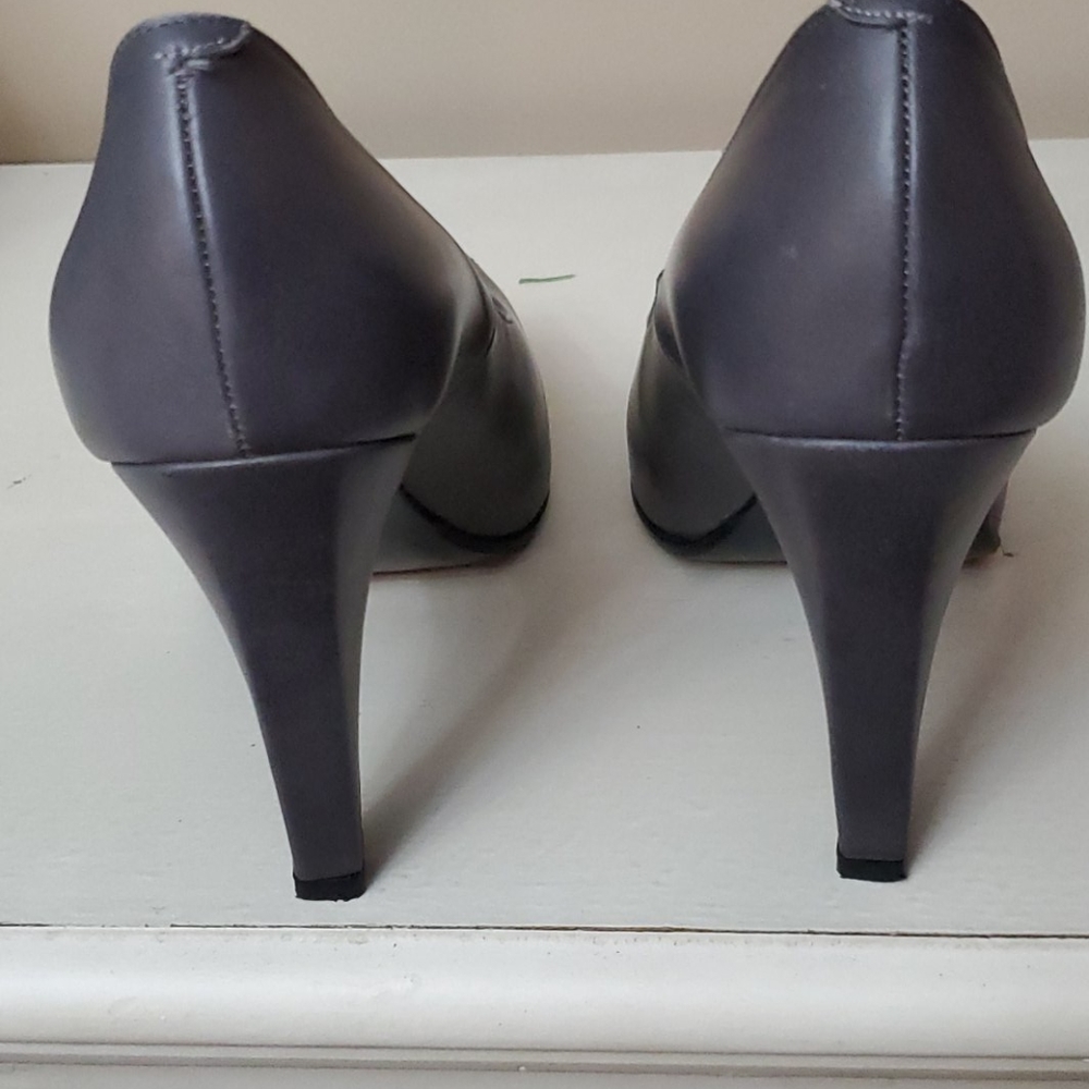 OUTSTANDING STYLE Mascaro dark gray 4" heels sZ 10/40 - Picture 6 of 14